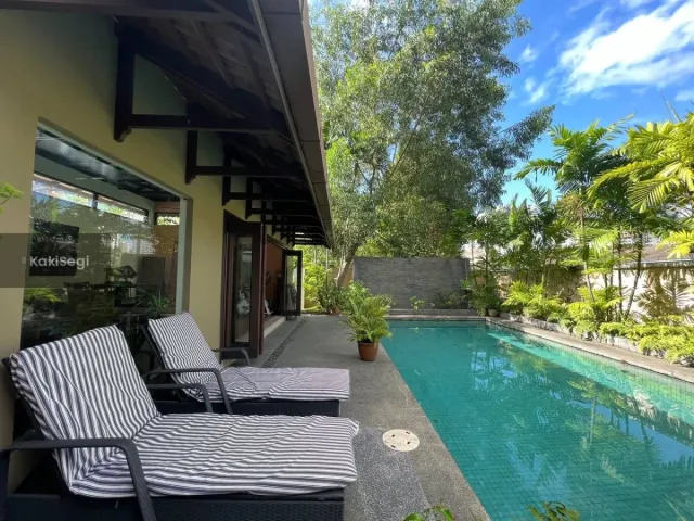 Banglo Impian 3.5 Tingkat di Mont Kiara, Rekaan Eksklusif Gaya Bali & Kolam Renang