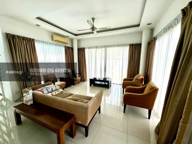 Stres Cari Rumah Luas? Banglo Corner Lot Ada Kolam Renang di Bukit Mahkota Kajang Ini Jawapannya! (Freehold & Gated)
