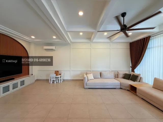 "Rasa Macam Rumah Baru! End Lot Mewah Fully Renovated di Cyberjaya – Tak Pernah Diduduki, Masuk Cuci Kaki Sahaja!"