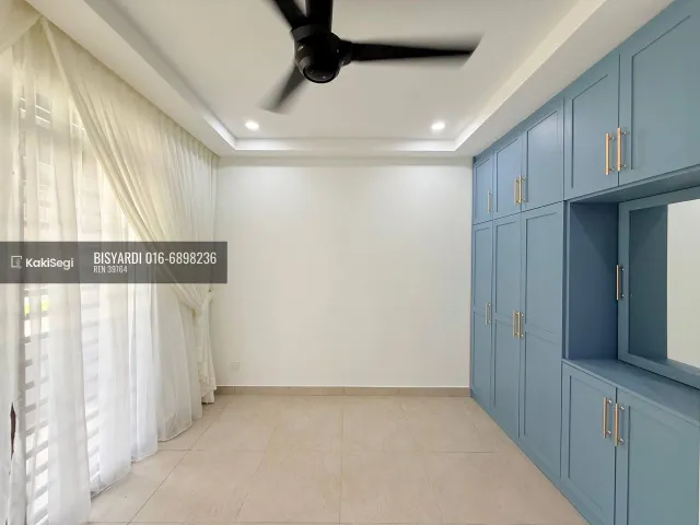 "Rasa Macam Rumah Baru! End Lot Mewah Fully Renovated di Cyberjaya – Tak Pernah Diduduki, Masuk Cuci Kaki Sahaja!"
