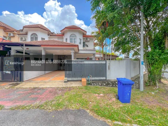 Damai & Luas! Corner Lot Seksyen 7 Shah Alam Menghadap Padang Terbuka
