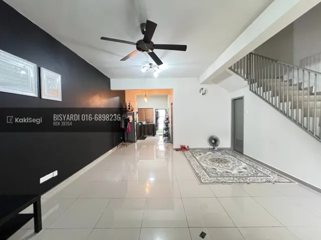 Rumah Teras 2 Tingkat Freehold di Salak Perdana, Sepang. Dekat KLIA, ERL & Nilai. Hubungi Ady!