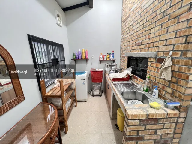 Rumah Teres 1 Tingkat Telok Panglima Garang (Taman Bentara) – Siap Reno RM80K+