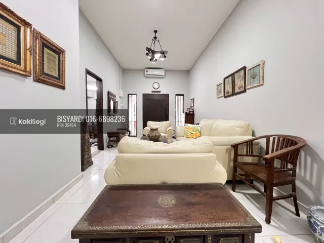 Rumah Teres 1 Tingkat Telok Panglima Garang (Taman Bentara) – Siap Reno RM80K+