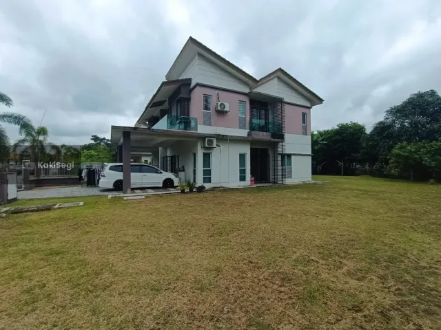 Corner Lot Double Storey Semi D Taman Cenderawasih, Olak Lempit, Banting